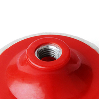 Disque de polissage en feutre de laine de 4 pouces pour voiture Cirage Métal Marbre Verre Jewelry-M14 Meuleuse d'angle Disque de polissage en laine Tampons de polissage