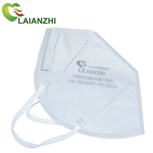 <span class=keywords><strong>Masque</strong></span> pliant de protection jetable, Standard européen FFP3 LAIANZHI CE KP302 4 plis, bandeau sans Valve, prix d'usine, haute qualité - Product Image 5
