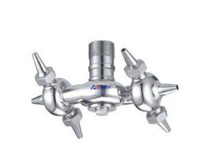 Nozel Pembersih Tangki Putar Berkinerja Tinggi untuk Industri, Pembersihan Tangki Pabrik, Semprotan CIP, Bola Semprot Putar Berulir - Product Image 1