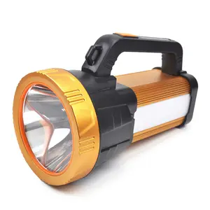 Reflector portátil multifuncional de largo alcance, batería de litio de 800lm, 4x1200mAh, para camping, pesca y trabajo