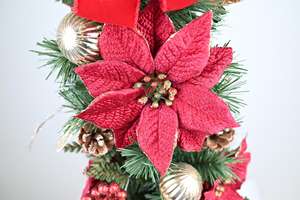 Decoraciones Navideñas Personalizadas de Fábrica, Árboles de Navidad de PVC y PE, Árboles Artificiales con Soporte para Interiores - Product Image 4