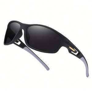 Lunettes de soleil de sport polarisées miroir colorées UV400 pour hommes et femmes, vision nocturne, cyclisme, conduite, personnalisables avec logo 2025 - Product Image 2