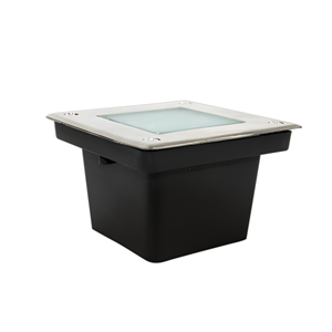 Lumière LED carrée encastrée pour <span class=keywords><strong>jardin</strong></span>, éclairage <span class=keywords><strong>de</strong></span> chemin, lumière <span class=keywords><strong>de</strong></span> sol enterrée, <span class=keywords><strong>lampe</strong></span> souterraine étanche DMX512 - Product Image 4