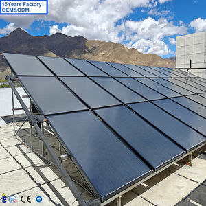 Panneaux solaires pressurisés par <span class=keywords><strong>panneau</strong></span> <span class=keywords><strong>thermique</strong></span> d'OEM solaires d'eau chaude avec le matériel de cuivre de tuyau - Product Image 2