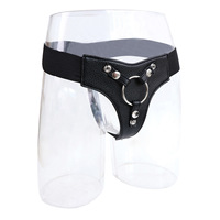Harnais de Dildo Ajustable pour Femmes, Culotte Porte-Dildo pour Sexe Lesbien, Jouets Sexuels pour Adultes, Bondage en Cuir BDSM