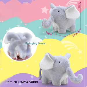 ตุ๊กตารูปช้างกระดิ<span class=keywords><strong>ก</strong></span>หางสำหรับแมวตุ๊กตารูปช้างสัตว์น่ารักของเล่นรูป<span class=keywords><strong>ก</strong></span>าร์ตูนแมวตัวเล็กเหมือนจริง - Product Image 3