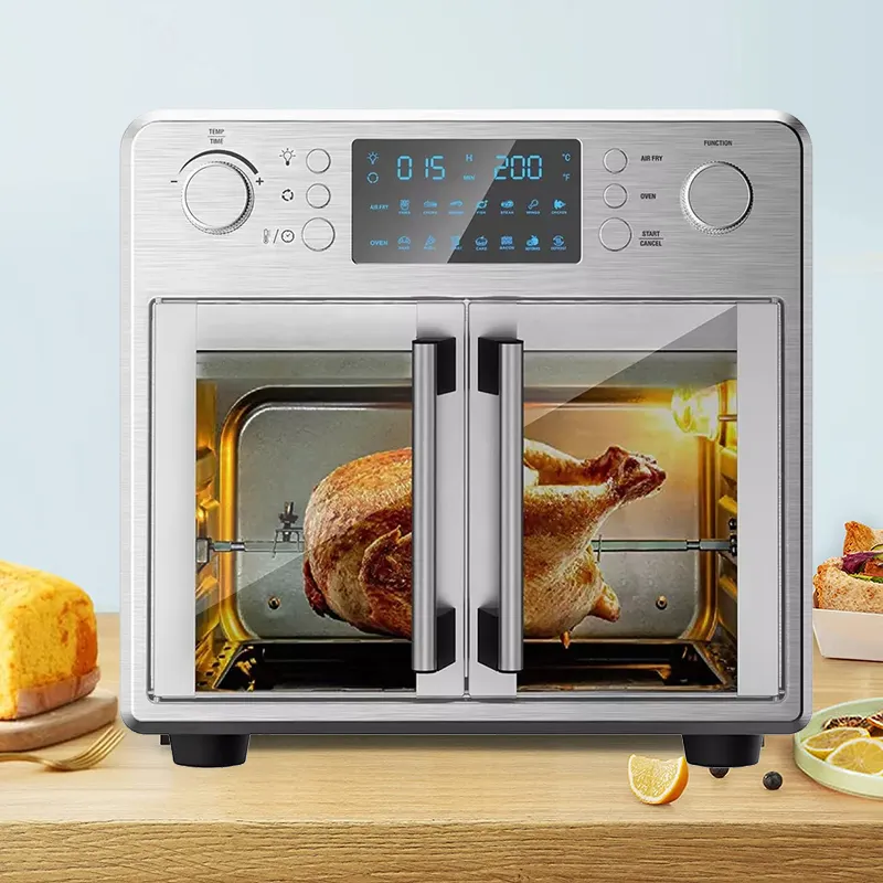 Tamanho da família semi-digital nova inovação multi profunda produtos dual comercial fritadeira de ar forno