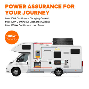 Batterie LiFePO4 PowMr à <span class=keywords><strong>prix</strong></span> de gros, 100 Ah, 12,8 V, prend en charge 4 en série, haute durée de vie, pour le stockage d'énergie domestique - Product Image 4