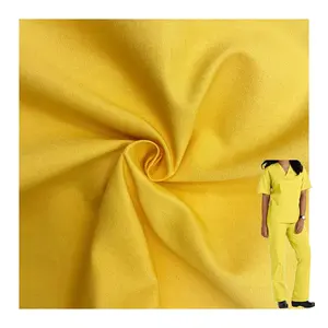 Ronghong OEM ODM ignifuge toile tissu en gros 255GSM plaine 100 coton toile tissu pour vêtements de travail uniformes