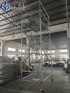 Bền 6M-12M di động giàn giáo tháp thang nhôm hiện đại cán giàn giáo cho xây dựng - Product Image 6