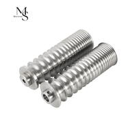 Kit de pièces métalliques sur mesure avec finition anodisée noire - Pièces usinées CNC