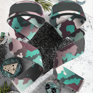 Logo personnalisé Camo Gym sangles de levage bracelets de poignet équipement d'haltérophilie en nylon pour la formation Deadlift - Product Image 3