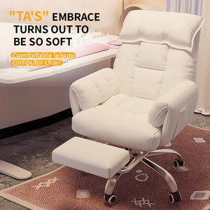 Muebles modernos de alta calidad, <span class=keywords><strong>silla</strong></span> ergonómica de oficina Boss gruesa de cuero multifuncional para el hogar - Product Image 3