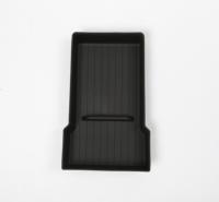 Pour Tesla modèle Y Juniper 2025 boîte de rangement de voiture accessoires de rangement accoudoir inférieur antidérapant Pad organisateur étui plateau