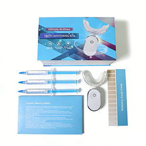 Kit de Blanqueamiento Dental LED Inalámbrico ABrite Gratis con Gel Sin Peróxido para Dientes Sensibles, Certificado CE, Mejores Reseñas - Product Image 1