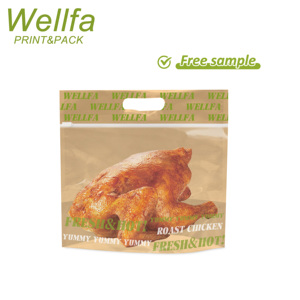 Bolsa <span class=keywords><strong>De</strong></span> Plástico Laminado <span class=keywords><strong>De</strong></span> Pie Impresión Personalizado Bolsa Para Pollo Caliente Asado Rotisserie <span class=keywords><strong>De</strong></span> Alimentos <span class=keywords><strong>De</strong></span> Microondas - Product Image 5