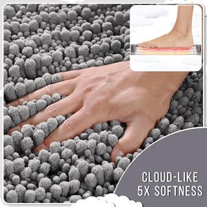 <span class=keywords><strong>Tapis</strong></span> de salle de bain antidérapant lavable doux et absorbant <span class=keywords><strong>tapis</strong></span> de sol à poils longs à séchage rapide pour baignoire douche - Product Image 4