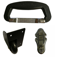 Accessoires pour Flight Case : Quincaillerie Métallique, Poignée de Verrouillage de Remplacement, Style Vintage Tendance Luxe EZON K3 OEM pour Équipement DJ de Route, Caméra, Télévision