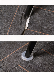 Patins de protection en silicone pour meubles, protège-pieds de chaise, auto-adhésifs, antidérapants, pour table, rehausseurs de lit, pour sols en bois et armoires, circulaires 40mm - Product Image 6