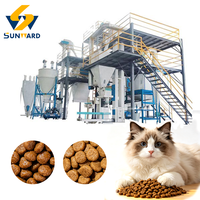 Machine automatique de fabrication d'aliments pour animaux de compagnie, extrudeuse d'aliments pour poissons, extrudeuse d'aliments pour chats, extrudeuse d'aliments pour chiens, extrudeuse de granulés d'aliments flottants pour poissons