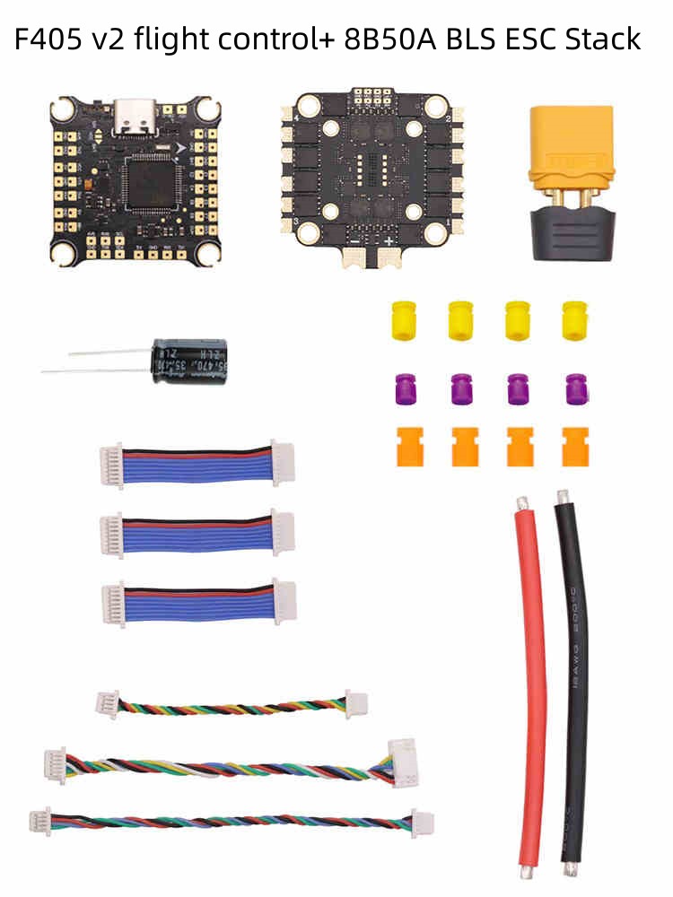 F405 v2 flight control+ BLS 8B50A 4IN1 ESC Stack