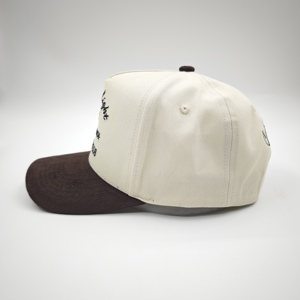 Casquette de baseball pour homme en coton de haute qualité, 5 panneaux, logo brodé personnalisé, visière incurvée, casquette de sport - Product Image 3