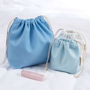 Cotton Canvas Recyclable Eco-friendly Dustproof Drawstring <b>Bags</b> Cute <b>Easter</b> <b>Gift</b> Customizable Size Color Logo Promotion - Product Image 1