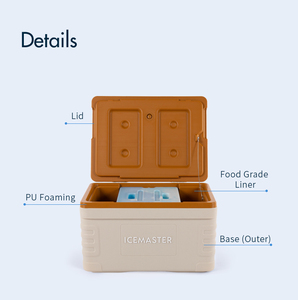 Icemaster <span class=keywords><strong>30L</strong></span> giảm nhiệt độ tối thiểu nhiều lựa chọn màu sắc băng giữ lạnh-chuỗi hậu cần mạnh mẽ lạnh mát hộp làm mát - Product Image 5