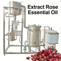 Machine d'extraction d'huiles essentielles personnalisable pour la lavande et les herbes