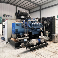 Groupe électrogène à gaz super silencieux de 800 kW, moteur Weichai Baudouin, gaz de biomasse, gaz naturel, GNC, GNL, biogaz, GPL, gaz synthétique, méthane, propane