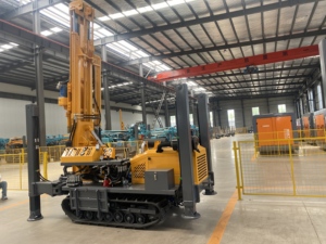 Hoàn toàn thủy lực nước giếng khoan Giàn Khoan 180m Độ sâu bánh xích di động mỏ xuống lỗ hộp Số động cơ - Product Image 3