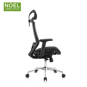 <span class=keywords><strong>Sedia</strong></span> da Ufficio Ergonomica di Lusso con Schienale Alto in Rete, Regolabile in <span class=keywords><strong>Altezza</strong></span> e Profondità, Girevole, Design Moderno - Product Image 4