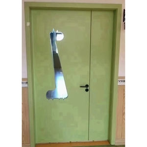 <span class=keywords><strong>Porta</strong></span> Composita in Legno dal Design Accattivante con Finestra in Vetro per Asili Nido e Scuole Materne - Product Image 1