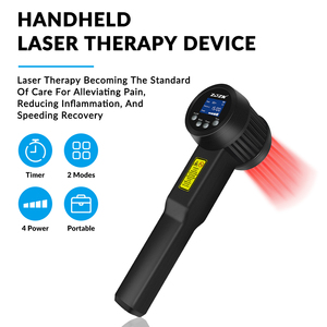 Dispositivo Portatile di Terapia Laser Freddo Rosso <span class=keywords><strong>per</strong></span> Artrite Reumatoide, Neuropatia, Fibromialgia, <span class=keywords><strong>Acufeni</strong></span> e Riduzione del Gonfiore - Product Image 1