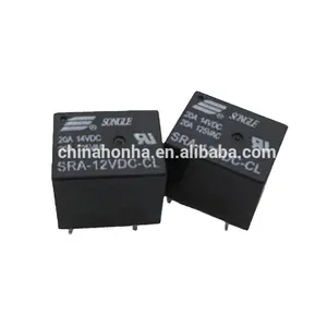 12VDC 20A SRA-12VDC-CL 5Pins SRA 12โวลต์ T74มินิรีเลย์ยานยนต์รีเลย์