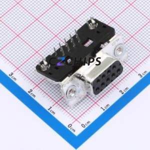 1-106505-2 D-Sub/VGA Connector Connector ( Gender: Female )( Total Number of PINs: 9P )( Mounting Type: Panel Mount ) - Product Image 1
