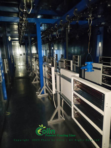 Línea de Pintura Automática con Válvula Rusa, Horno de Curado con Calentamiento por Infrarrojos, Cabina de Cortina de <span class=keywords><strong>Agua</strong></span>, Máquina de Pintura por Pulverización - Product Image 4