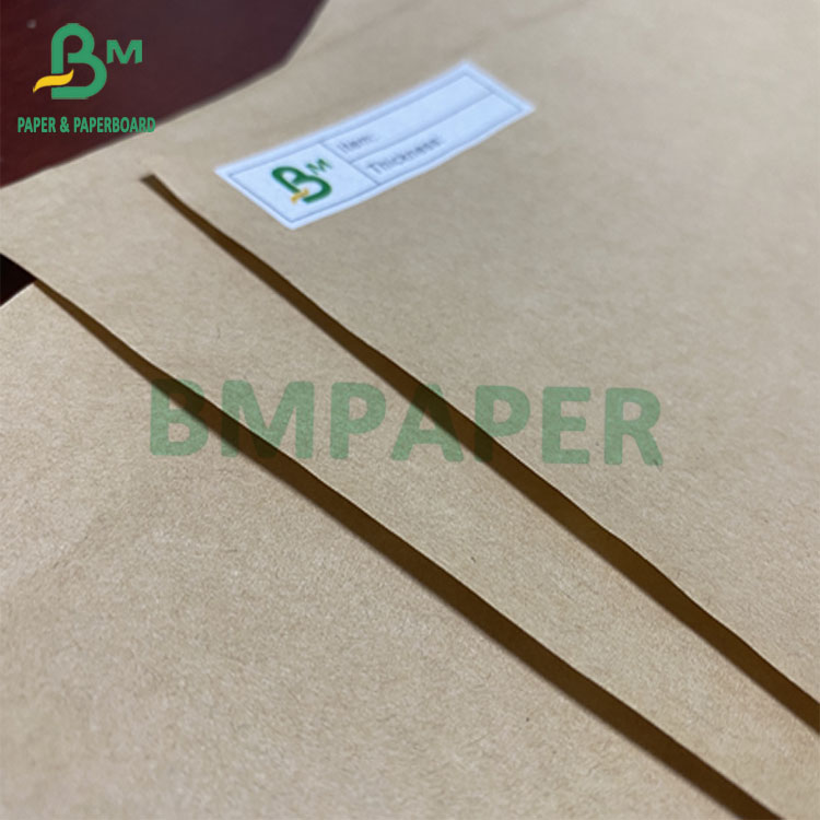 High Strength Cement Bag Paper , Brown Kraft Paper 70gsm 80gsm 85gsm 100gsm 120gsm