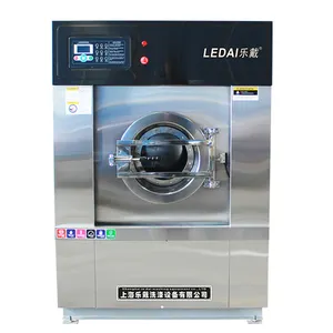 OEM 30KG en çok satan büyük endüstriyel otomatik ticari çamaşır makinesi yıkama kapasitesi çamaşır yıkama kuru makine