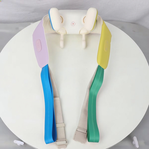 4D Rollender Shiatsu-Massagegürtel mit Nackenführungsschiene für Wirbelsäulenausrichtung - Therapeutischer Rücken- und Schulter-Entspannungsgürtel - Product Image 1