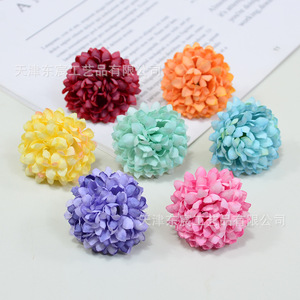 Flores Artificiales Dongchen Crafts, Flor de Margarita de Poliéster y Seda, Decoración para Bodas y Hogar, Accesorios, Arreglo de Escritorio 1G - Product Image 3