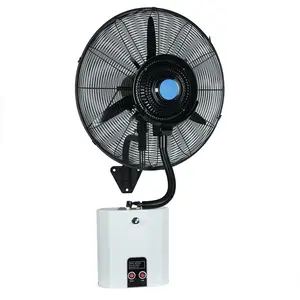 High Quality Wall Hanging 26 Inch Misting Fan with Water Tank Industrial Centrifugal Humidifier