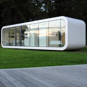 Maison préfabriquée APPLE CABIN et maison conteneur pour appartement en bord de mer, <span class=keywords><strong>studio</strong></span> en bord de rivière et usage de bureau - Product Image 3