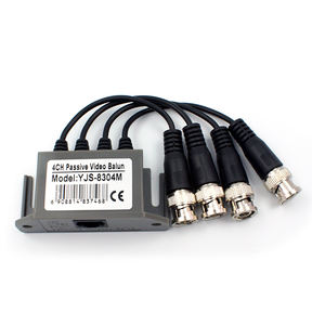 <span class=keywords><strong>Balun</strong></span> de <span class=keywords><strong>Video</strong></span> Pasivo de 4 Canales con Par Trenzado, Convertidor Adaptador RJ45 HD, Transmisor de <span class=keywords><strong>Video</strong></span>, <span class=keywords><strong>Balun</strong></span> de <span class=keywords><strong>Video</strong></span> para <span class=keywords><strong>CCTV</strong></span> HD CVI TVI AHD - Product Image 1