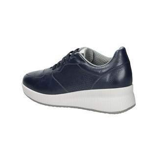 Cinzia <b>Soft</b> Donna Slip On Blu Walking <b>Shoes</b> Women's Comfortable Flat Style - Product Image 2