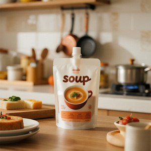 Tùy Chỉnh In Tái Sử Dụng Cấp Thực Phẩm 250Ml 350Ml 500Ml Chất Lỏng Nước Giải Khát Túi Nhựa Nước Trái Cây Bao Bì Túi Vòi - Product Image 2