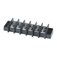 WANJIE WJ89M Bornier de connexion industriel en alliage de cuivre, pas de 14,0 mm, 600 V, 30 A, 22-10 AWG, 2P-26P, avec vis de fixation des deux côtés
