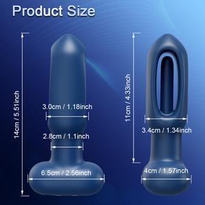 Vibrador Masajeador <span class=keywords><strong>de</strong></span> Próstata con Control Remoto por <span class=keywords><strong>APP</strong></span>, Plug Anal Vibrante para Hombres, Juguetes Sexuales Anales para Parejas y Gays - Product Image 5