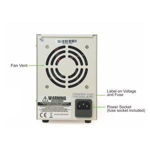KORAD KA6005D-Fuente de alimentación lineal ajustable de precisión variable 60V, 5A DC Grado de laboratorio regulado digital - Product Image 3