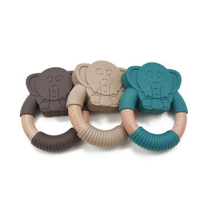 <span class=keywords><strong>Anneau</strong></span> de <span class=keywords><strong>dentition</strong></span> en Silicone naturel pour bébé, nourriture, <span class=keywords><strong>singe</strong></span>, jouet avec <span class=keywords><strong>anneau</strong></span> en plastique, jouet mignon pour bébé - Product Image 4